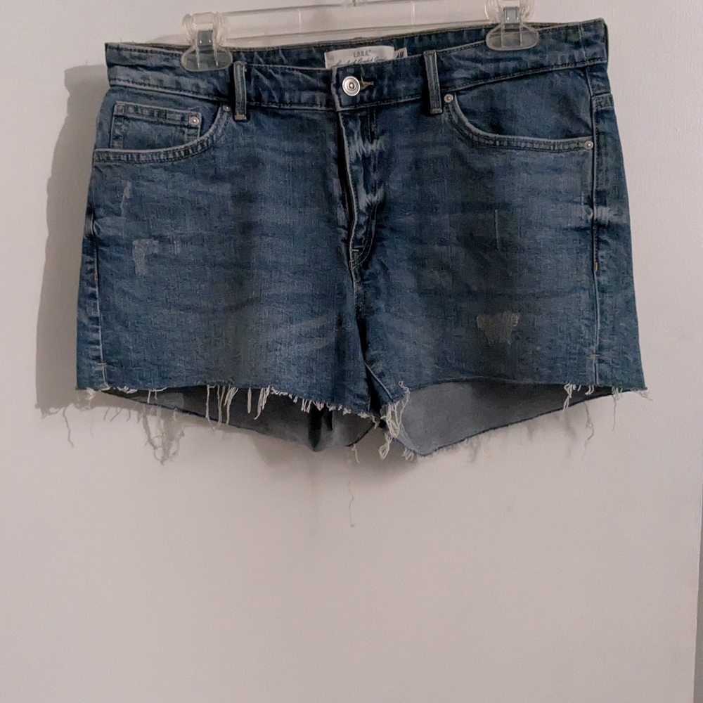 H&M Ripped Jean Shorts